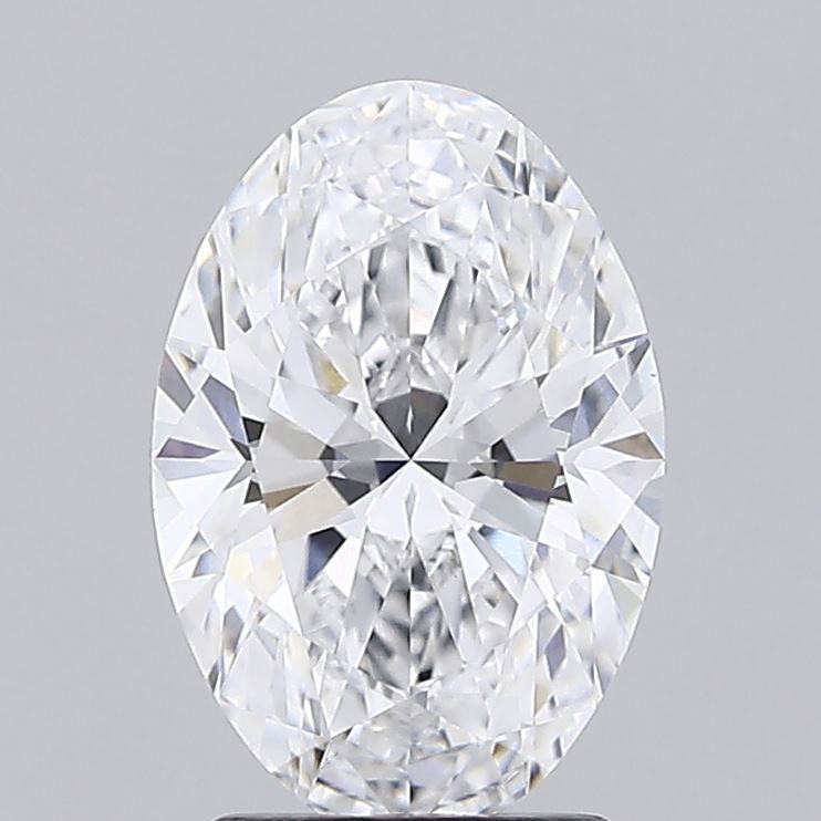2.00 ct. oval Lab Grown Diamond front image