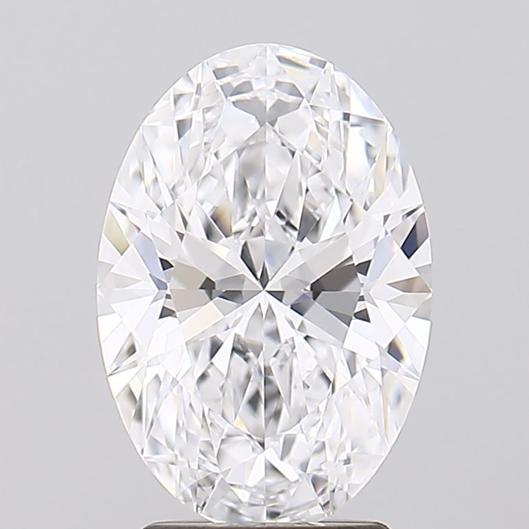 2.74 ct. oval Lab Grown Diamond front image