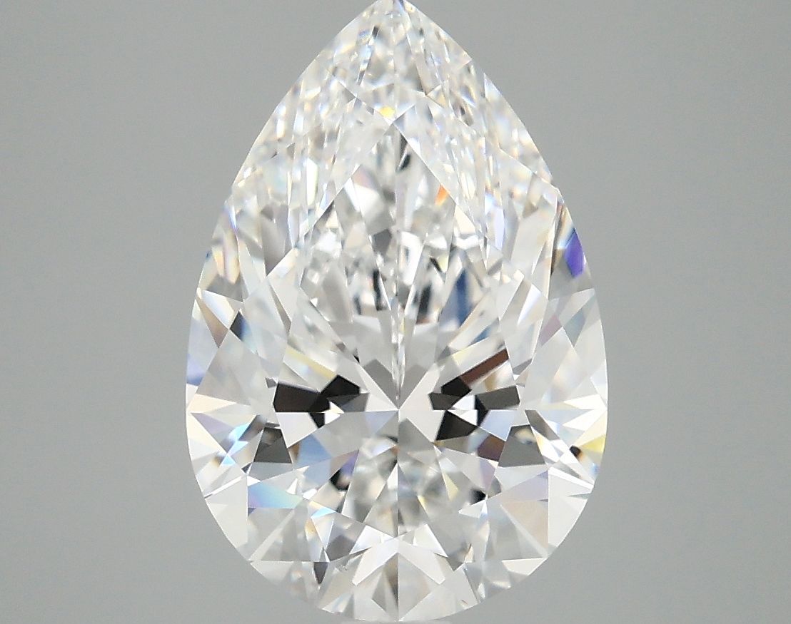 4.10 ct. pear Lab Grown Diamond front image
