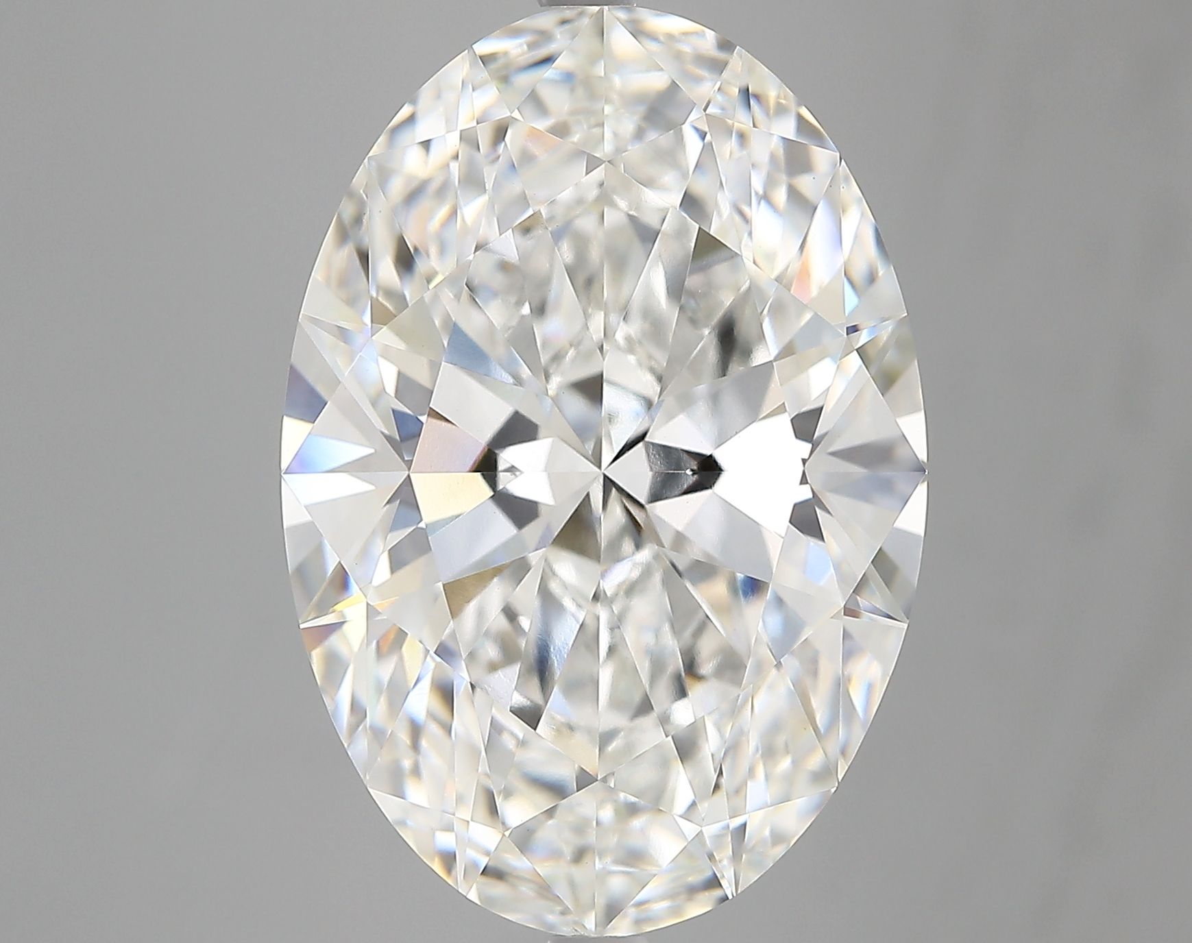 10.02 ct. oval Lab Grown Diamond front image