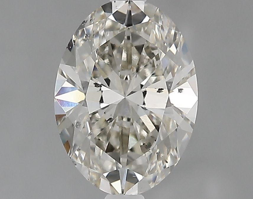 1.70 ct. oval Lab Grown Diamond front image