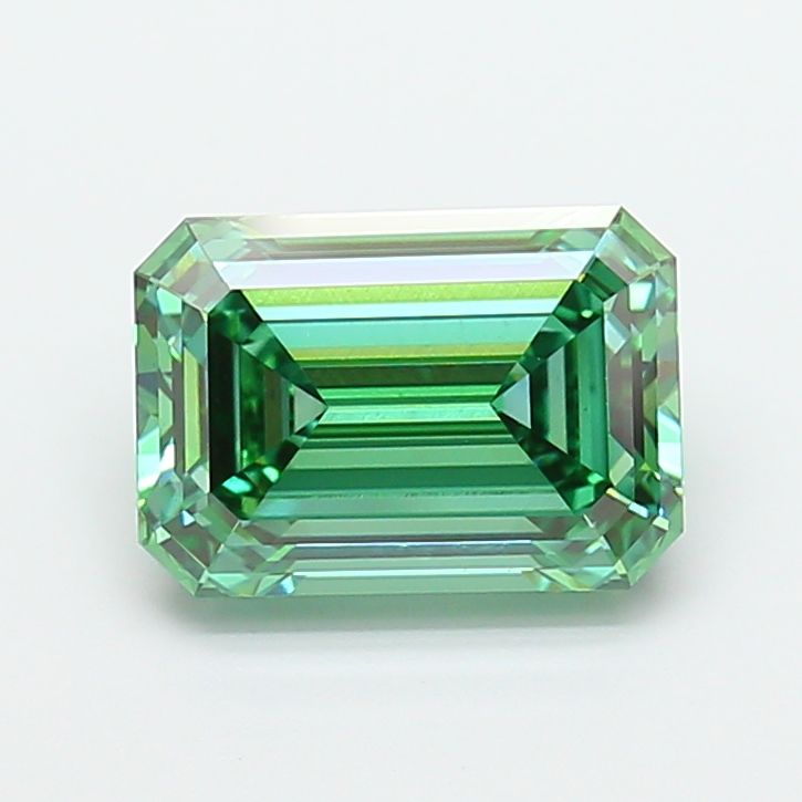 4.03 ct. emerald Lab Grown Diamond front image