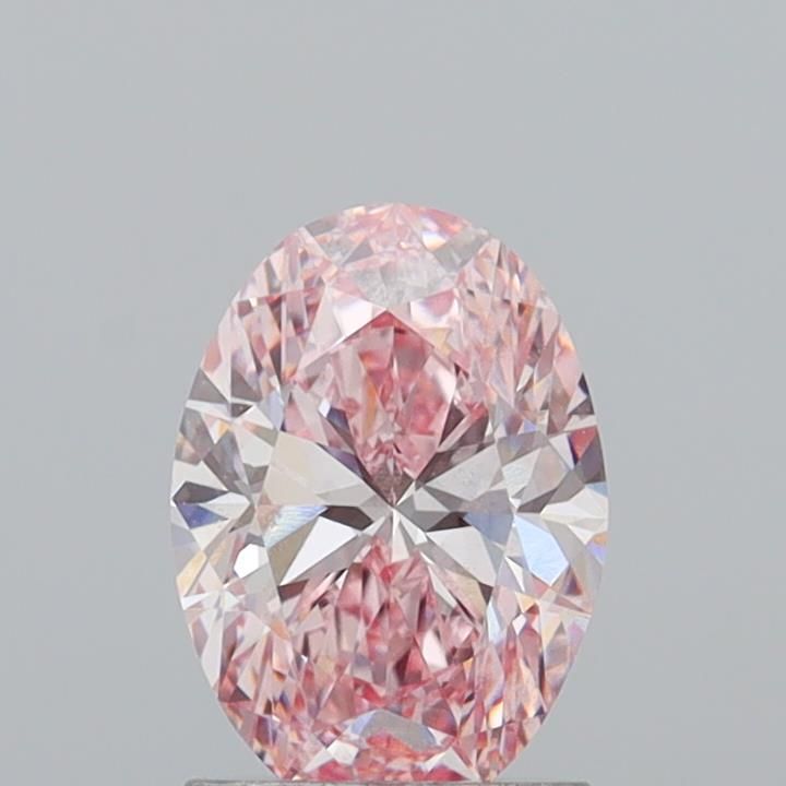 1.47 CT Fancy Intense Pink OVAL
