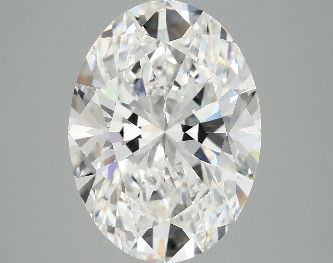 5.02 ct. oval Lab Grown Diamond front image