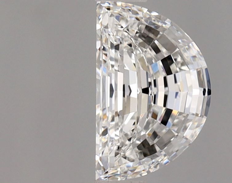0.7 ct Half moon Diamond