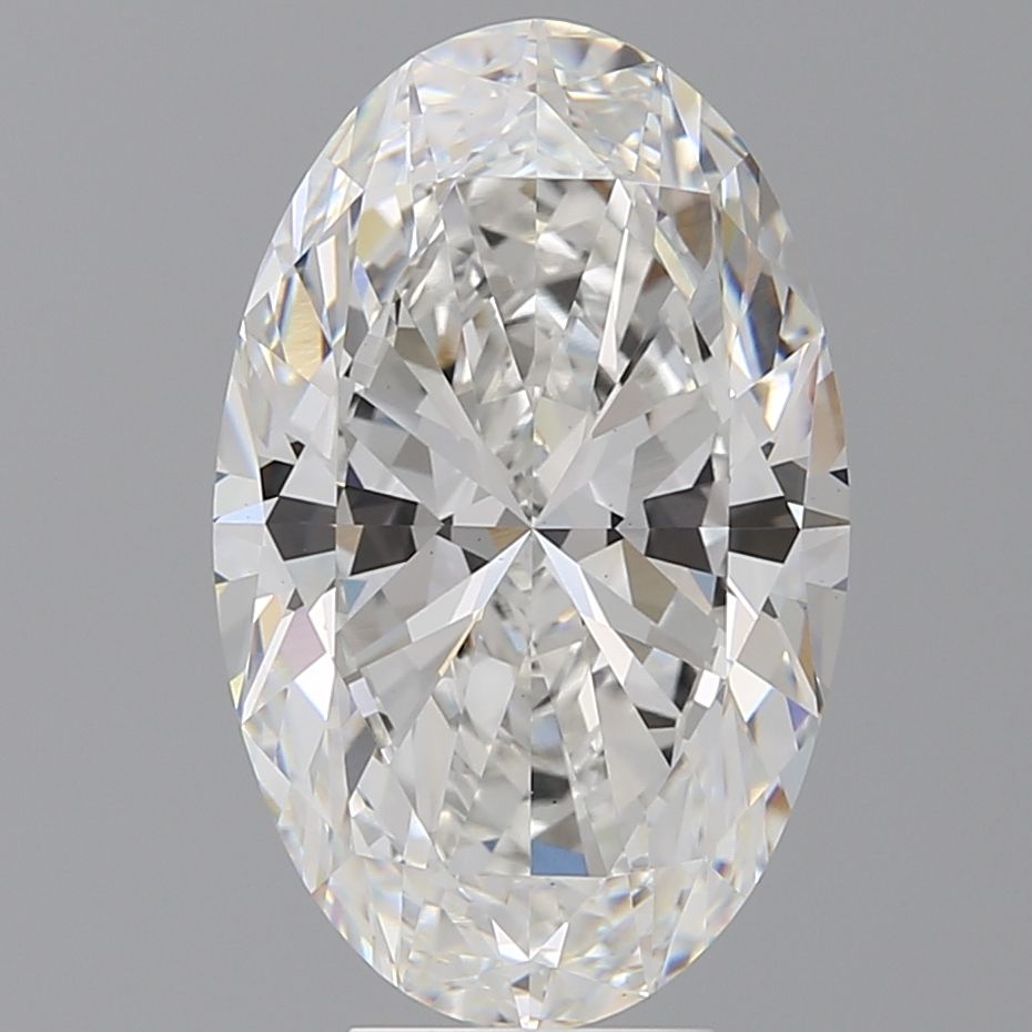 6.60 ct. oval Lab Grown Diamond front image