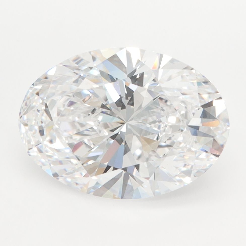 3.08 ct. oval Lab Grown Diamond front image