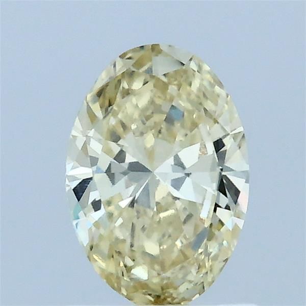 0.71 CT Fancy Yellow OVAL