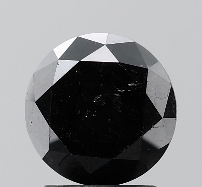 Diament 2.76 ct Fancy Black/VS1