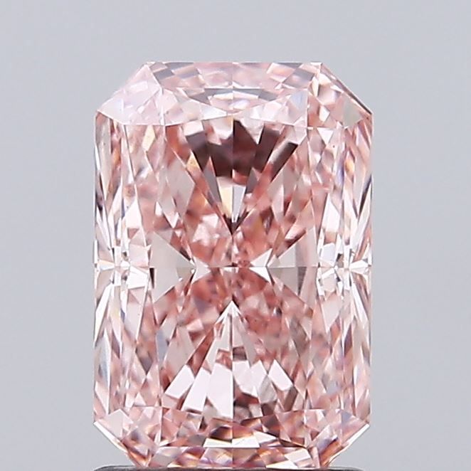 1.57 CT Fancy Intense Brown Pink RADIANT