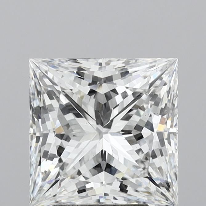 5.03 ct. princess Lab Grown Diamond front image