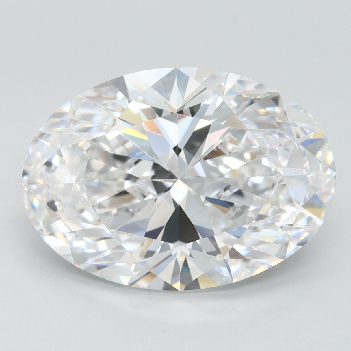 4.10 ct. oval Lab Grown Diamond front image
