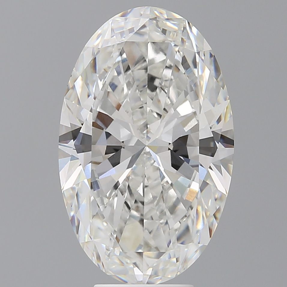 7.01 ct. oval Lab Grown Diamond front image