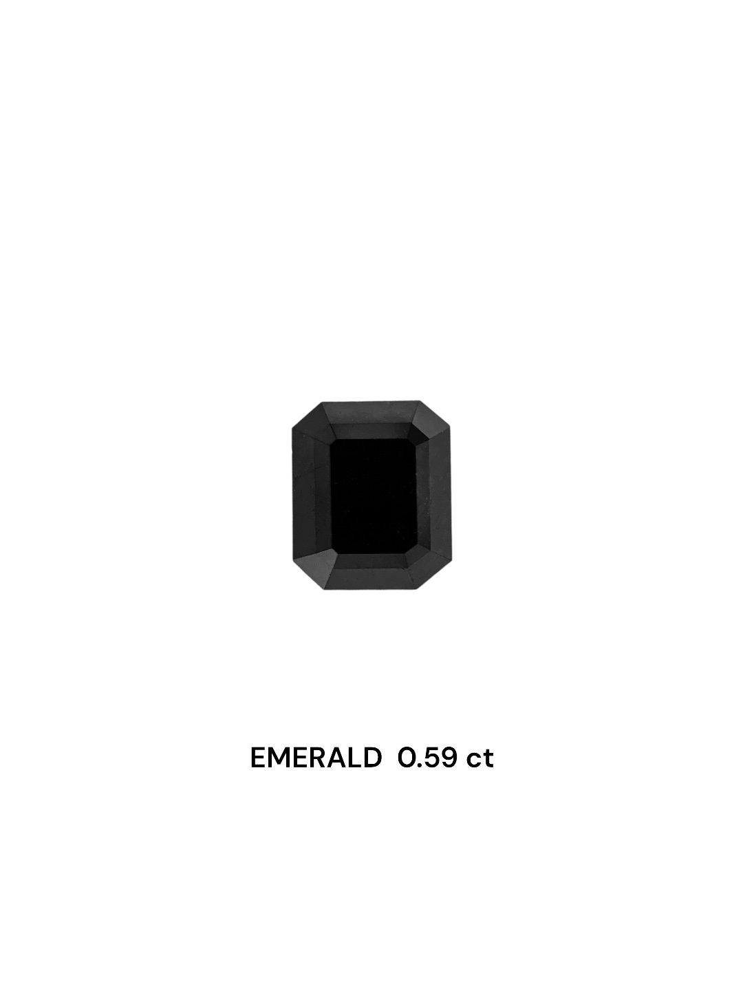 Diament 0.59 ct Fancy Black/VVS2
