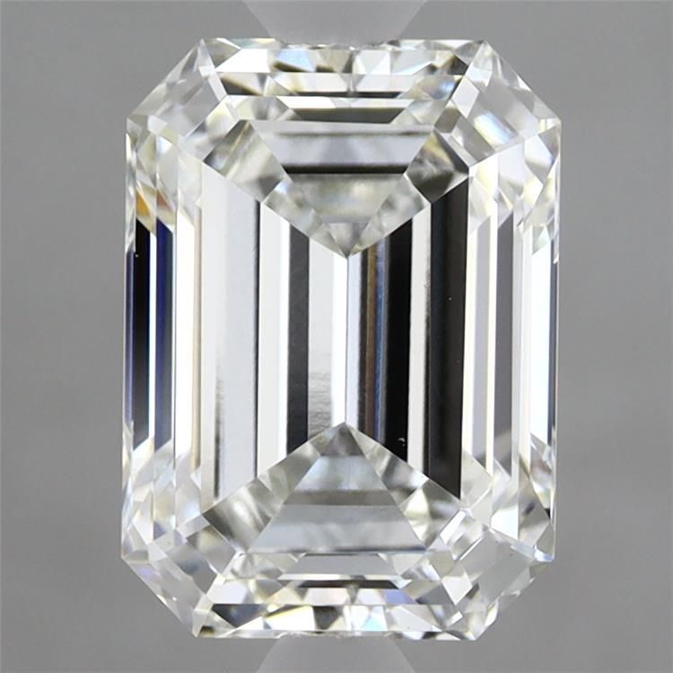 2.71 ct. emerald Lab Grown Diamond front image