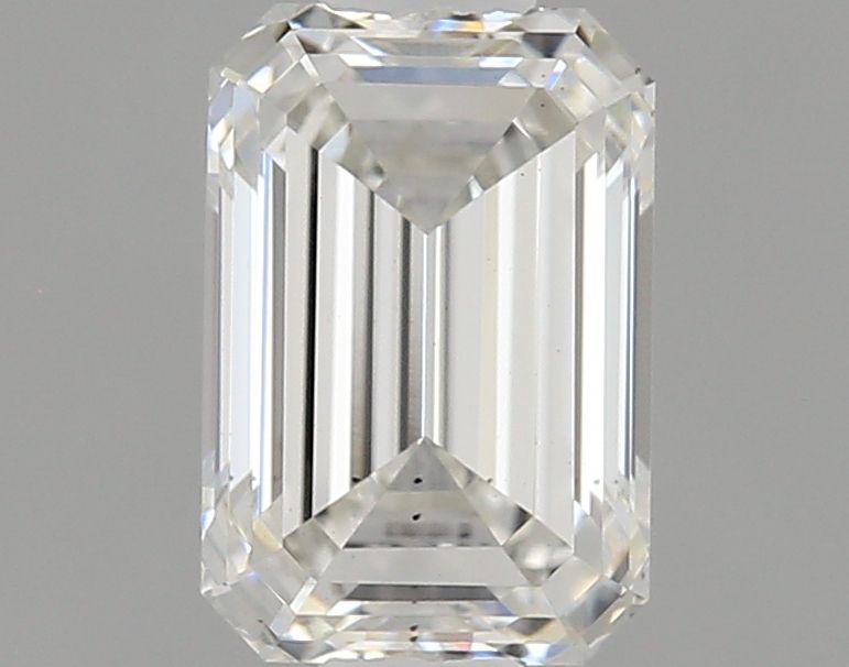 0.74 ct. emerald Lab Grown Diamond front image