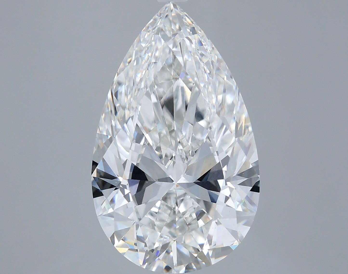 7.05 ct. pear Lab Grown Diamond front image