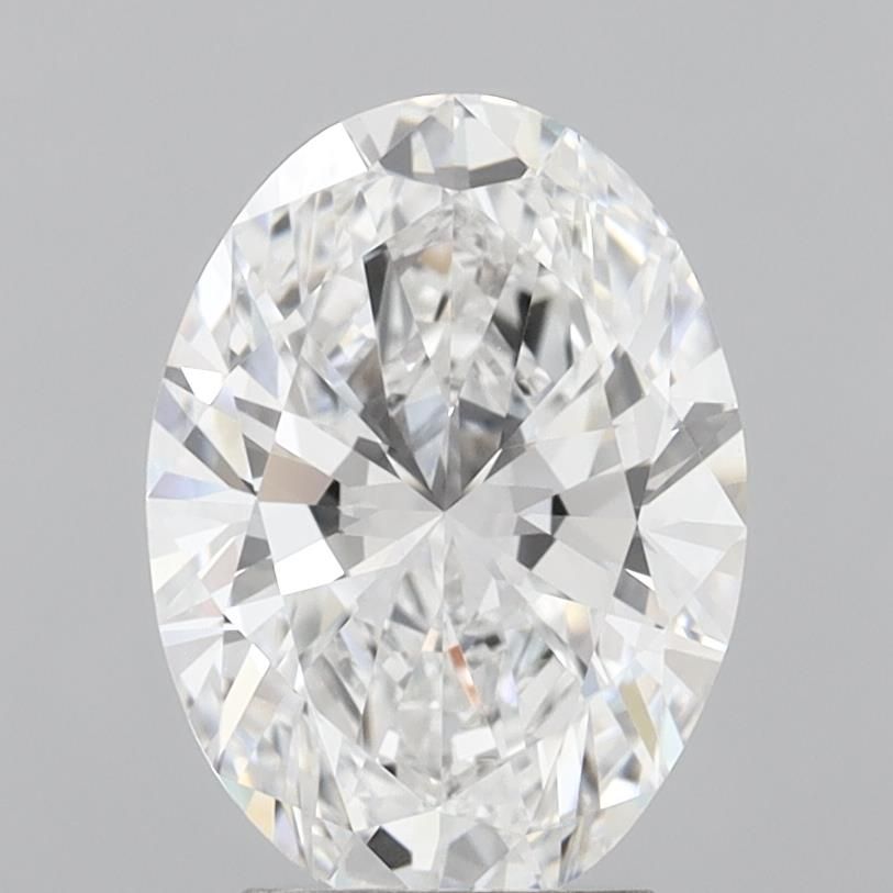 3.42 ct. oval Lab Grown Diamond front image
