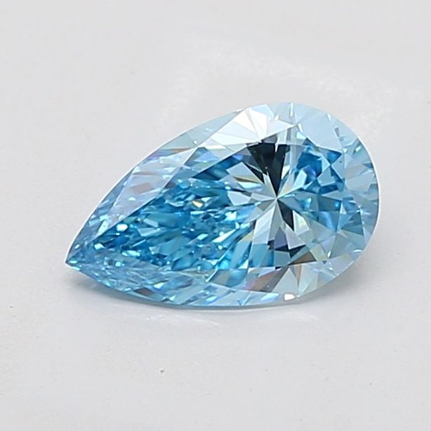 1.5 CT Fancy Vivid Blue PEAR