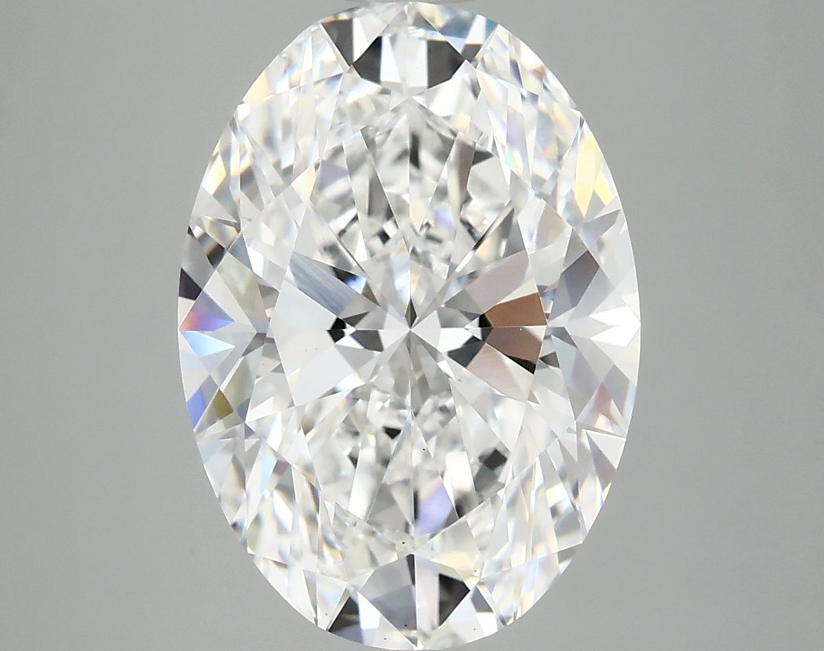 5.05 ct. oval Lab Grown Diamond front image
