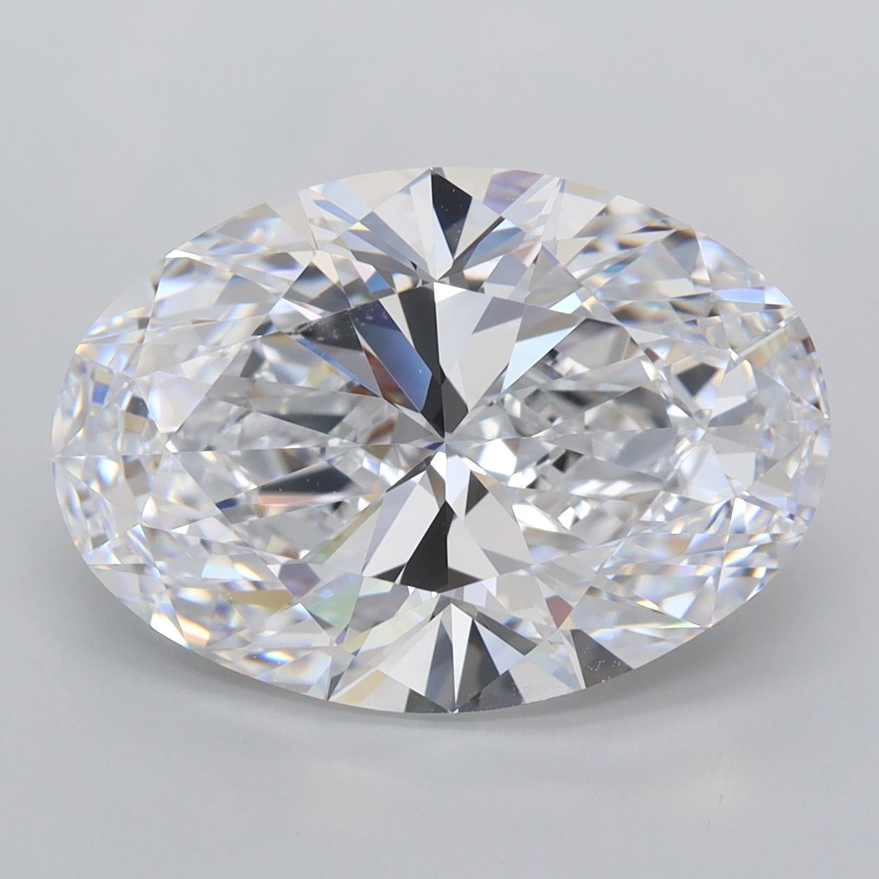 6.32 ct. oval Lab Grown Diamond front image