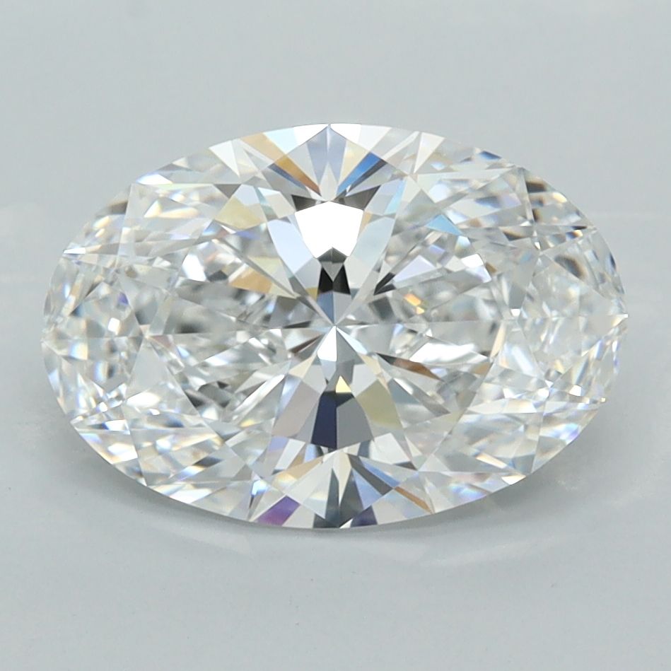 2.68 ct. oval Lab Grown Diamond front image