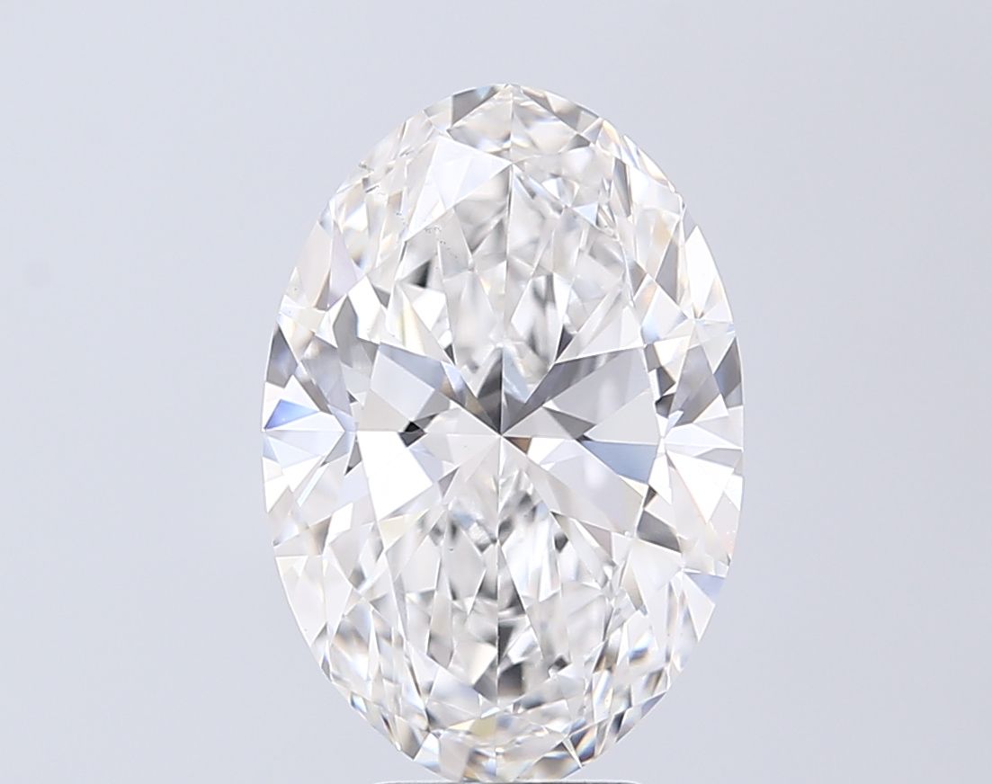 5.03 ct. oval Lab Grown Diamond front image