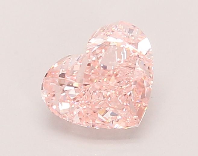 1.02 CT Fancy Intense Pink HEART