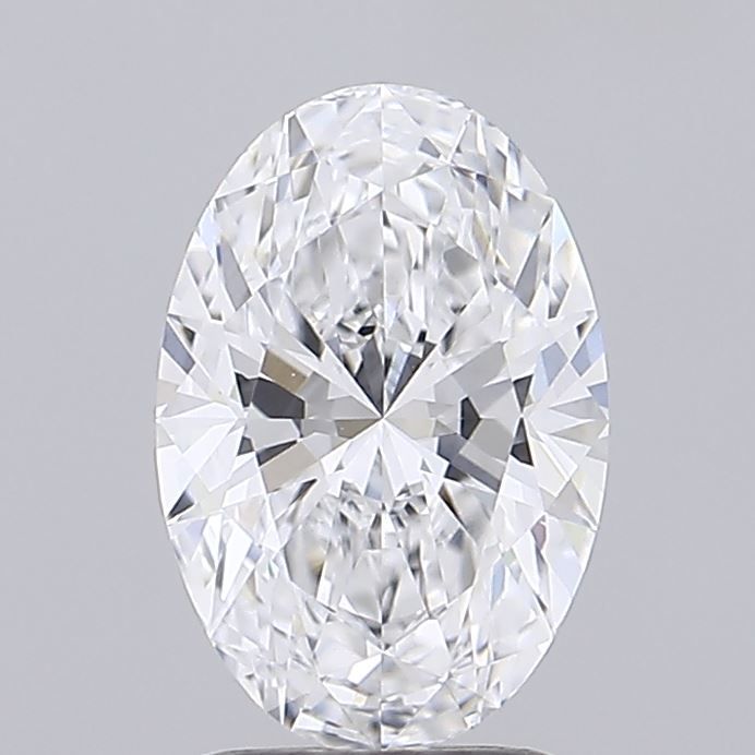 2.09 ct. oval Lab Grown Diamond front image