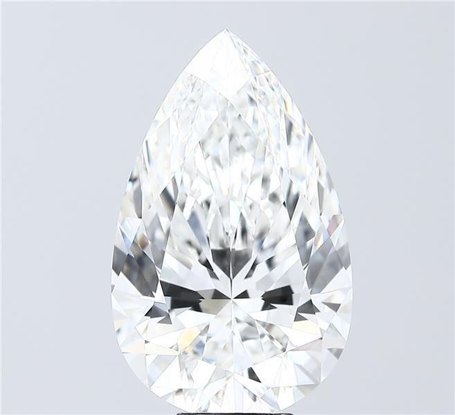 8.09 ct. pear Lab Grown Diamond front image