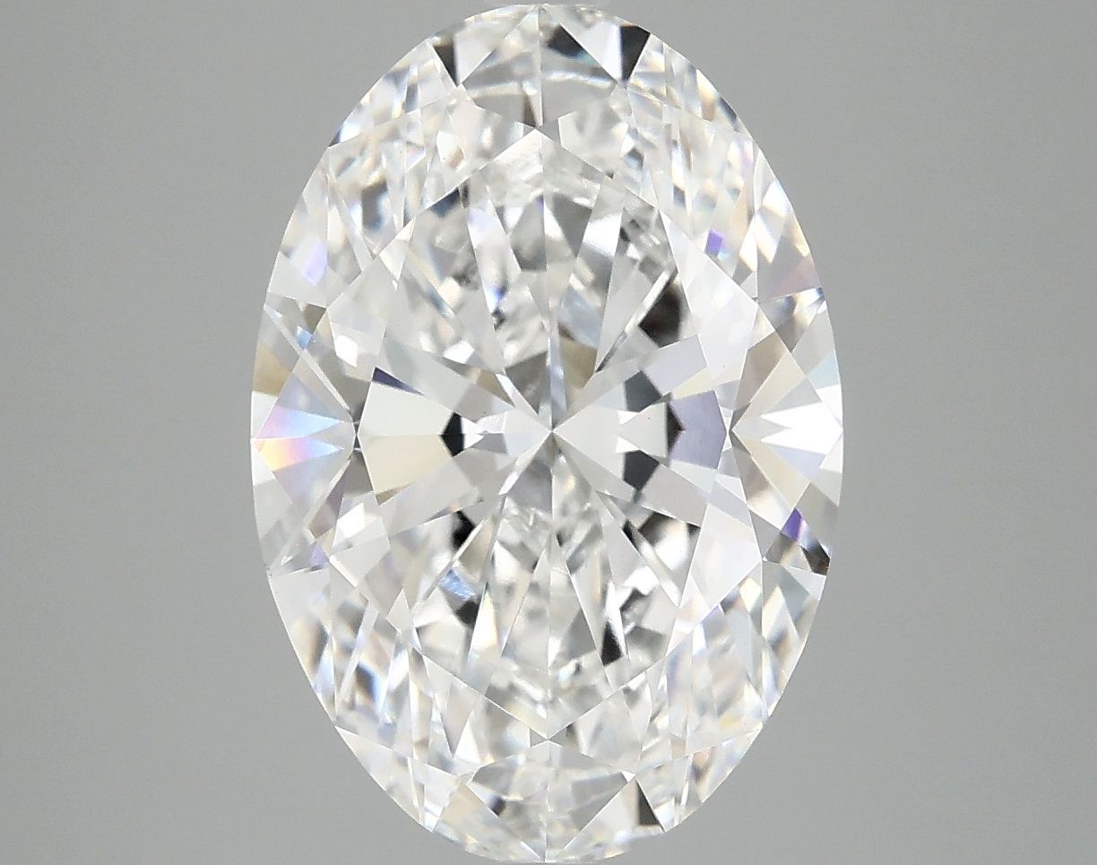 5.10 ct. oval Lab Grown Diamond front image
