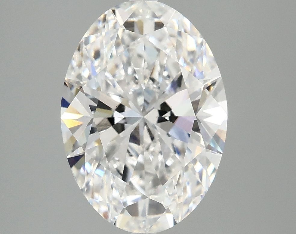 3.04 ct. oval Lab Grown Diamond front image