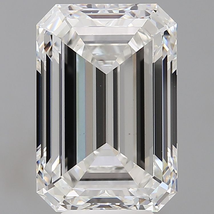 6.59 ct. emerald Lab Grown Diamond front image