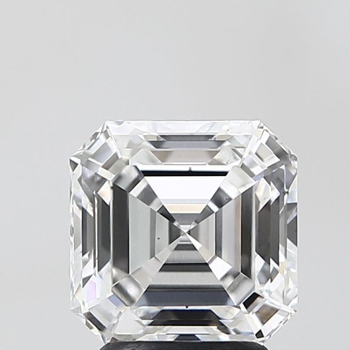 2.83 ct. asscher Lab Grown Diamond front image