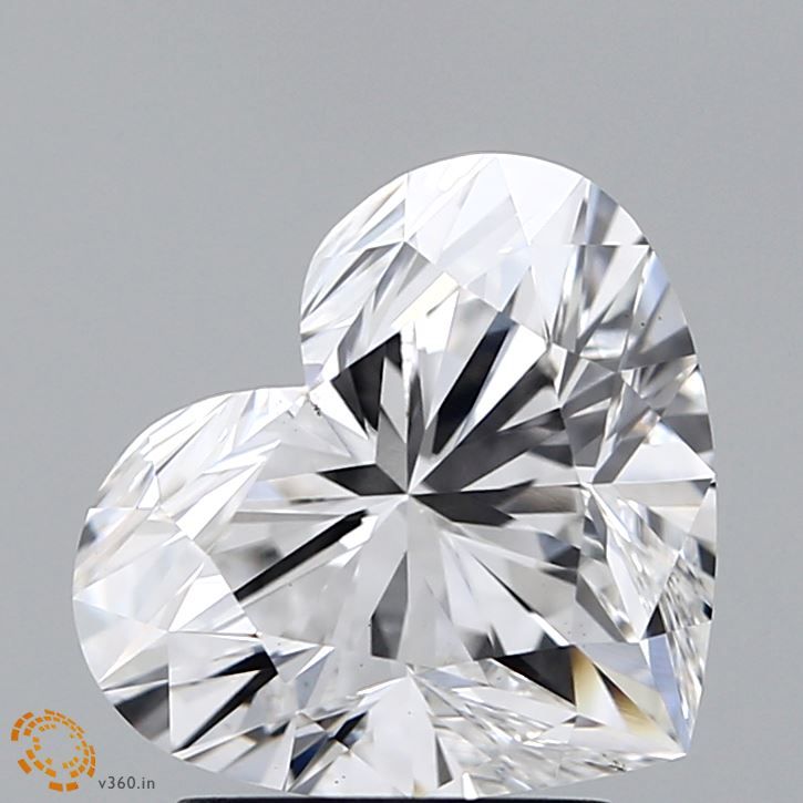 2.70 ct. heart Lab Grown Diamond front image