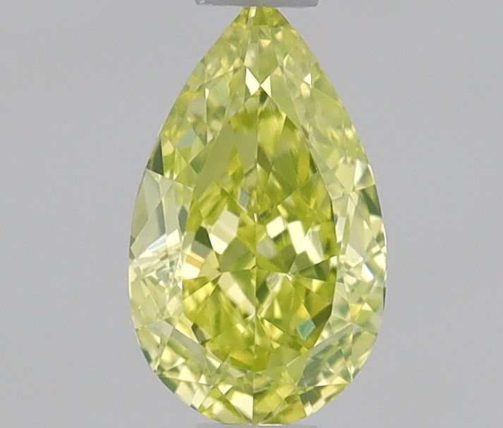 Diament 0.24 ct Fancy Intense Greenish Yellow/VS1