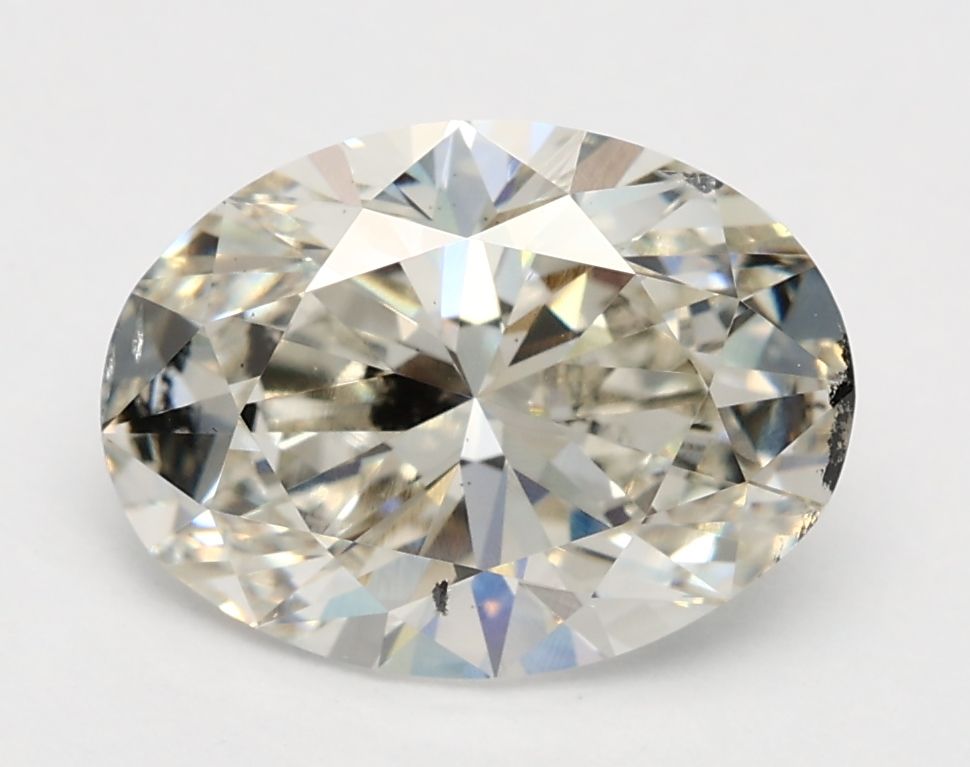2.02 ct. oval Lab Grown Diamond front image
