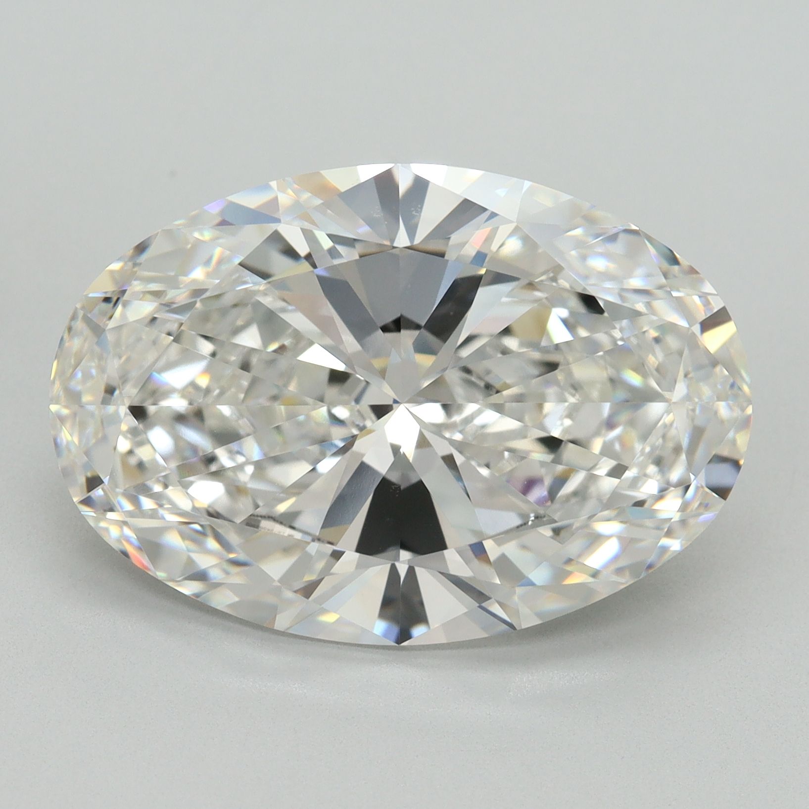 11.09 ct. oval Lab Grown Diamond front image