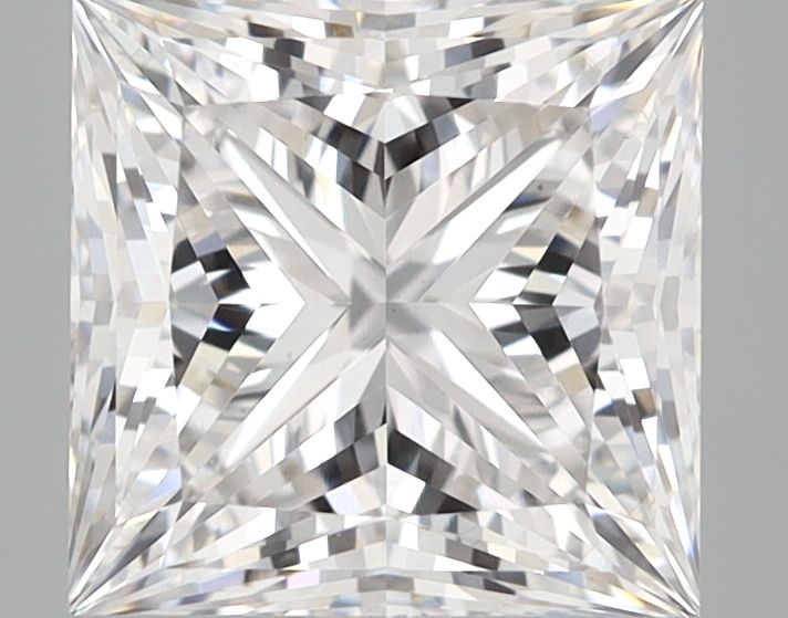 3.17 ct. princess Lab Grown Diamond front image