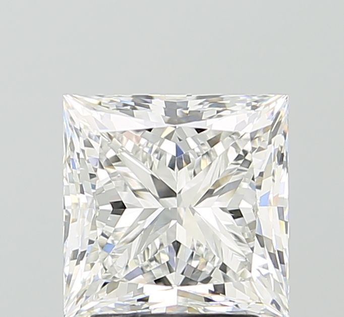 3.02 ct. princess Lab Grown Diamond front image