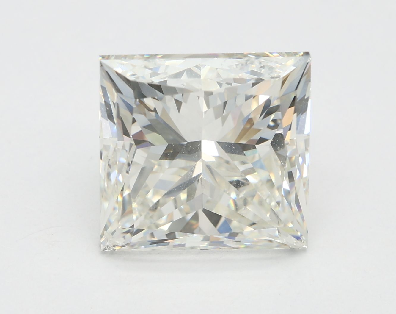 5.04 ct. princess Lab Grown Diamond front image