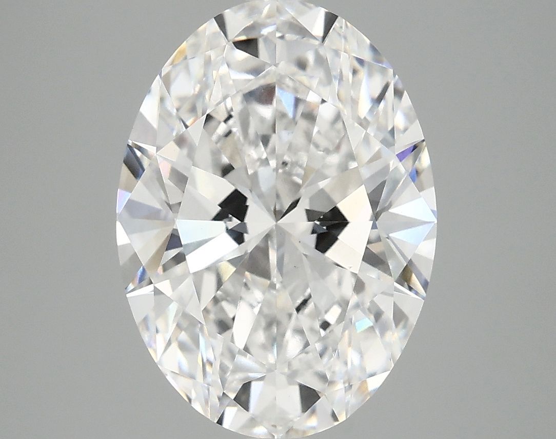 4.30 ct. oval Lab Grown Diamond front image