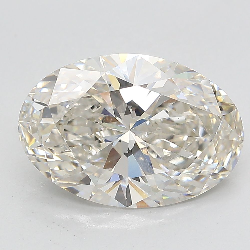 4.06 ct. oval Lab Grown Diamond front image