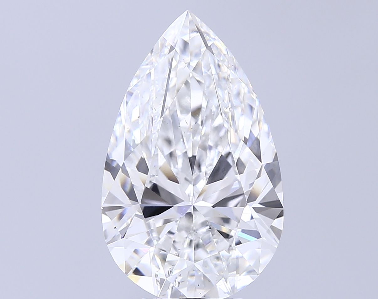 7.07 ct. pear Lab Grown Diamond front image