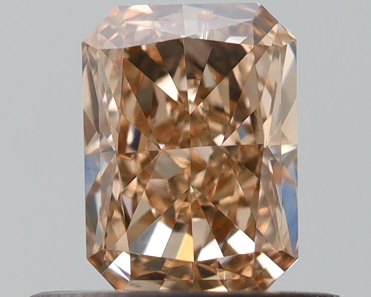 Diament 0.52 ct Fancy Yellowish Brown/VS1