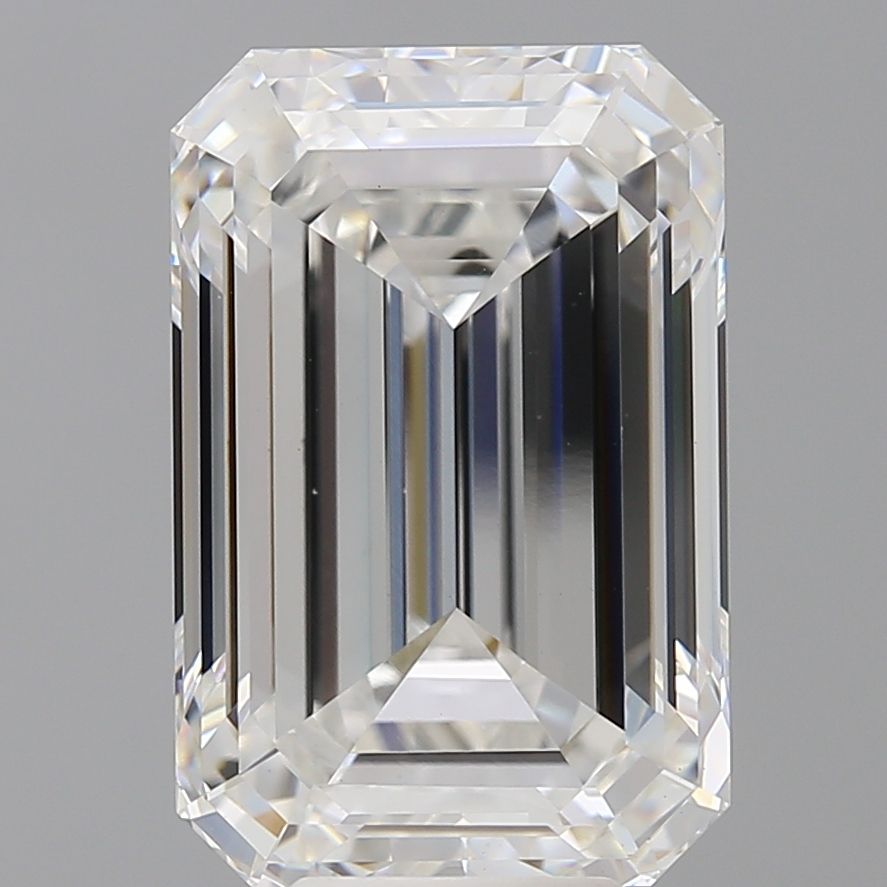 8.09 ct. emerald Lab Grown Diamond front image