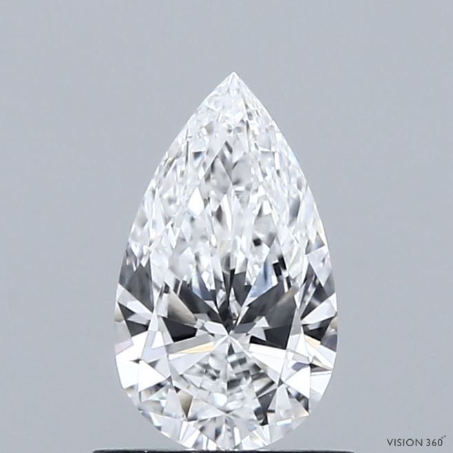 0.72 ct lab-grown Pear Diamond