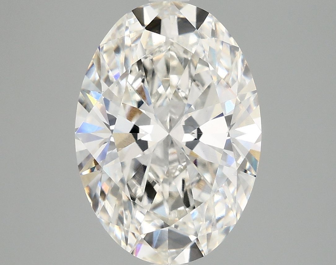 3.90 ct. oval Lab Grown Diamond front image