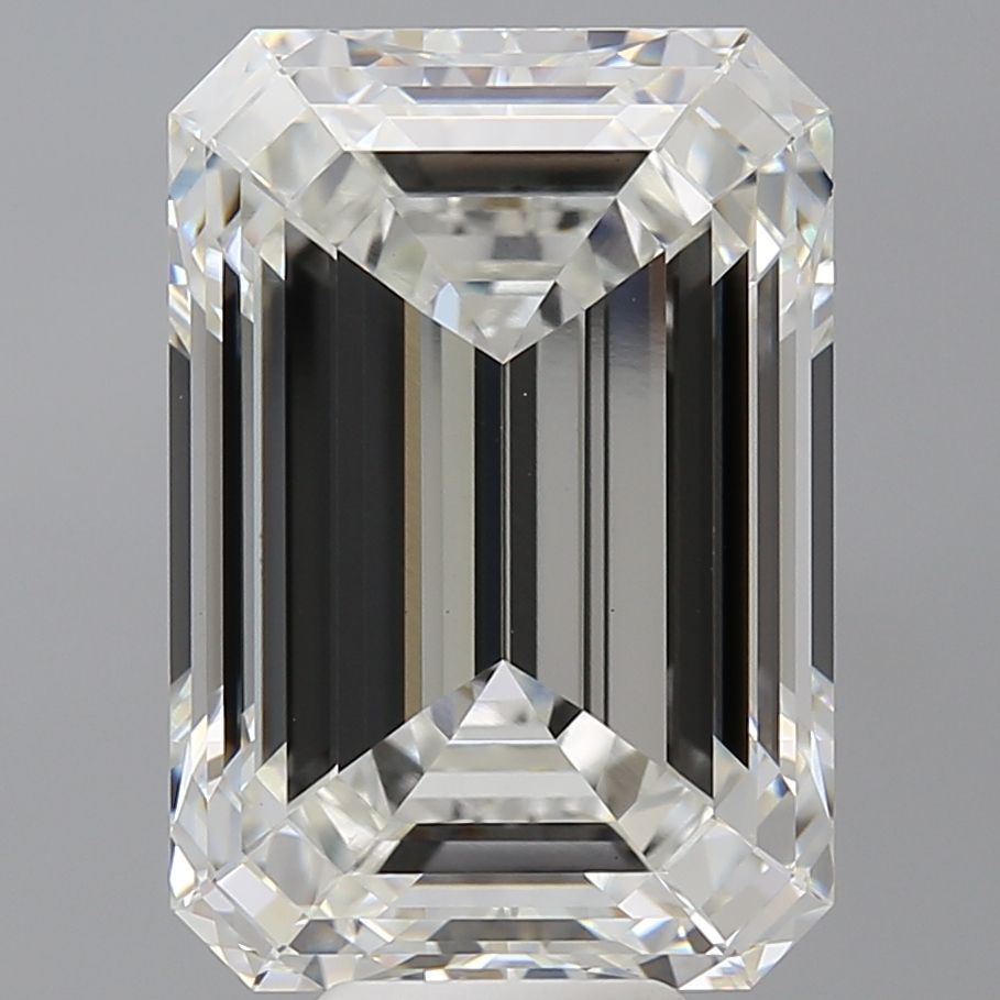 11.60 ct. emerald Lab Grown Diamond front image