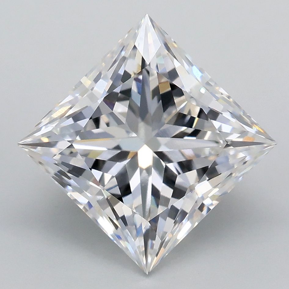 3.09 ct. princess Lab Grown Diamond front image